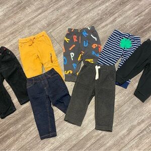 Toddler Boys Pants Lot - Set of 7